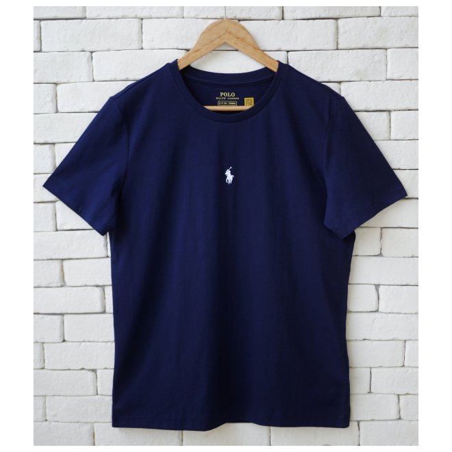 POLO RALPH LAUREN CUSTOM FIT JERSEY CREWNECK T-SHIRT