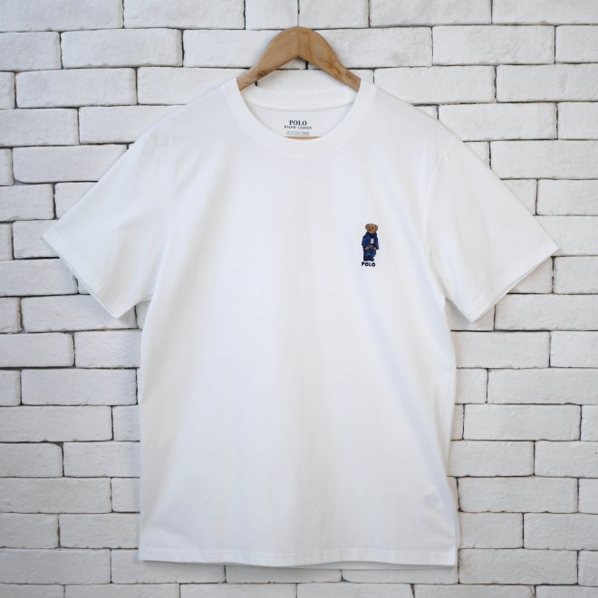 POLO RALPH LAUREN POLO BEAR CUSTOM SLIM FIT T-SHIRT