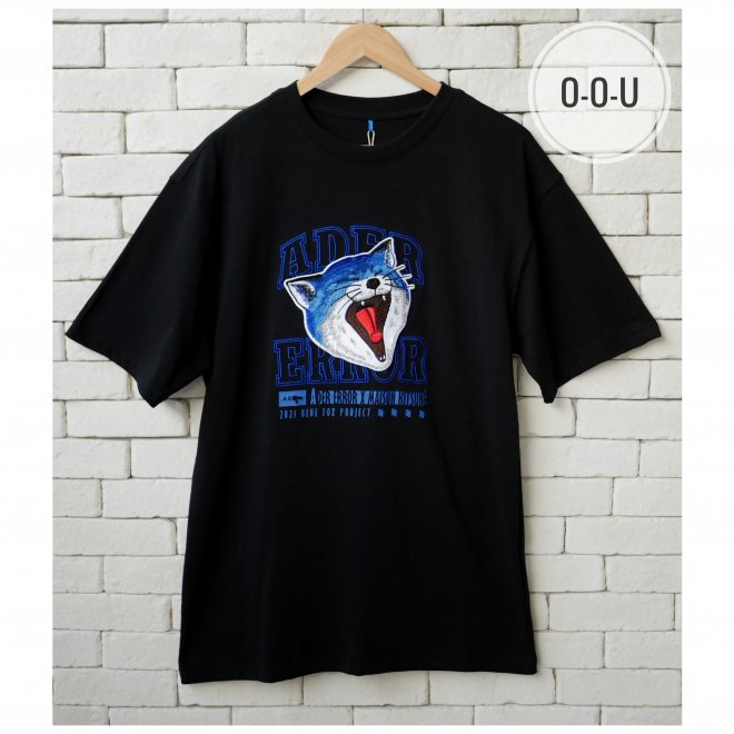 MAISON KITSUNÉ X ADER ERROR YAWN FOX T-SHIRT
