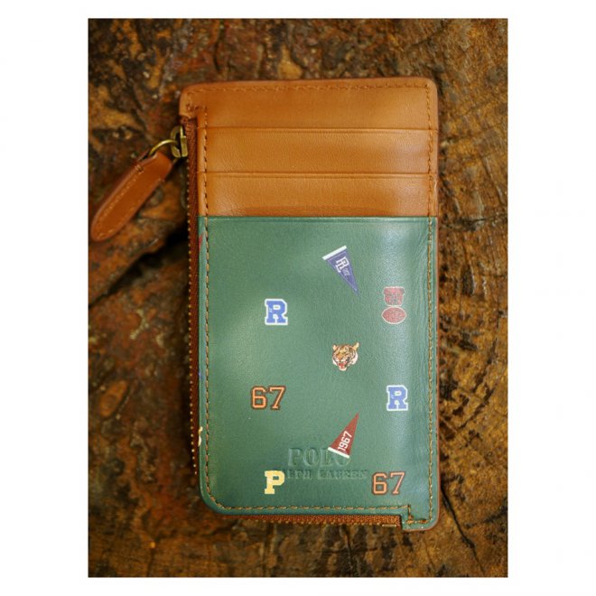 POLO RALPH LAUREN LEATHER CARD CASE