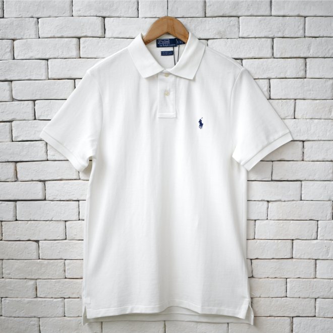 POLO RALPH LAUREN CUSTOM SLIM FIT POLO SHIRT