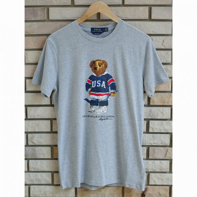 POLO RALPH LAUREN BEAR COTTON T-SHIRT