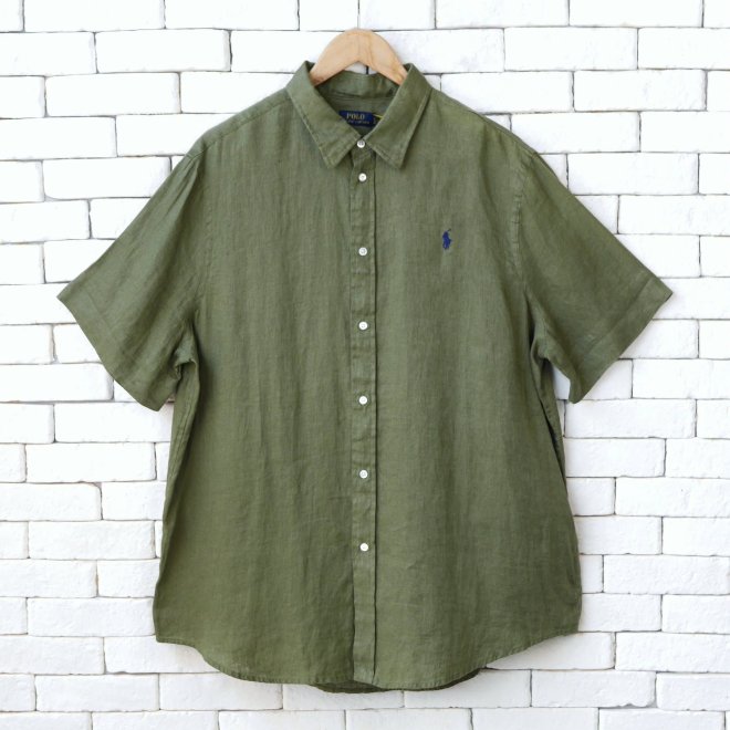 POLO RALPH LAUREN CLASSIC FIT LINEN SHIRT