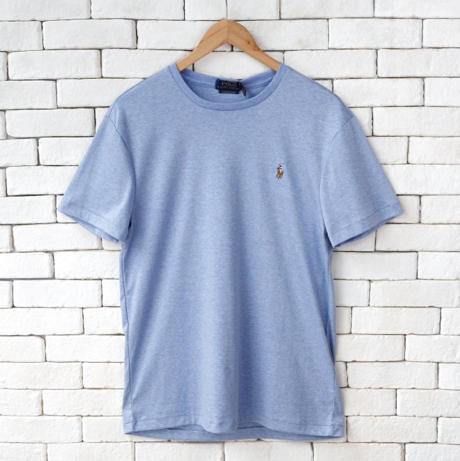 POLO RALPH LAUREN CUSTOM SLIM FIT COTTON T-SHIRT