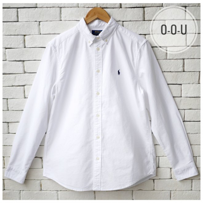 POLO RALPH LAUREN BOYS COTTON OXFORD SHIRT