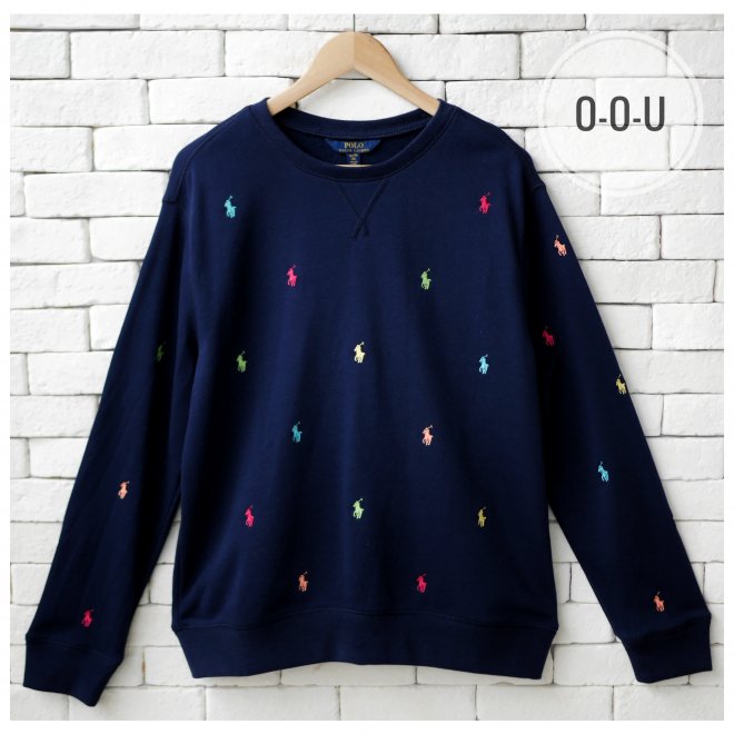 POLO RALPH LAUREN BOYS POLO PONY FLEECE SWEATSHIRT