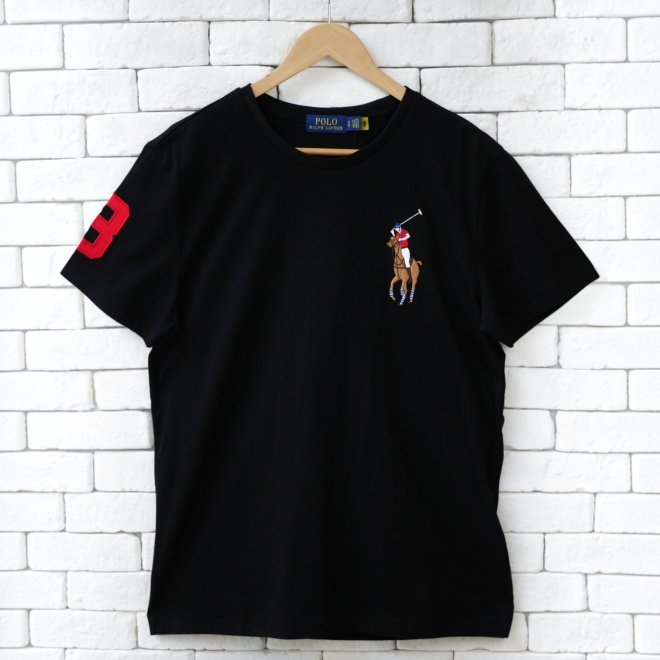 POLO RALPH LAUREN CUSTOM SLIM FIT BIG PONY T-SHIRT
