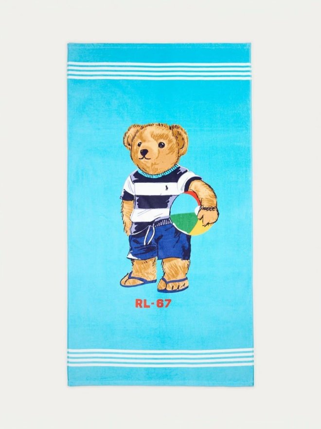 POLO RALPH LAUREN POLO BEAR RL-67 BEACH TOWEL