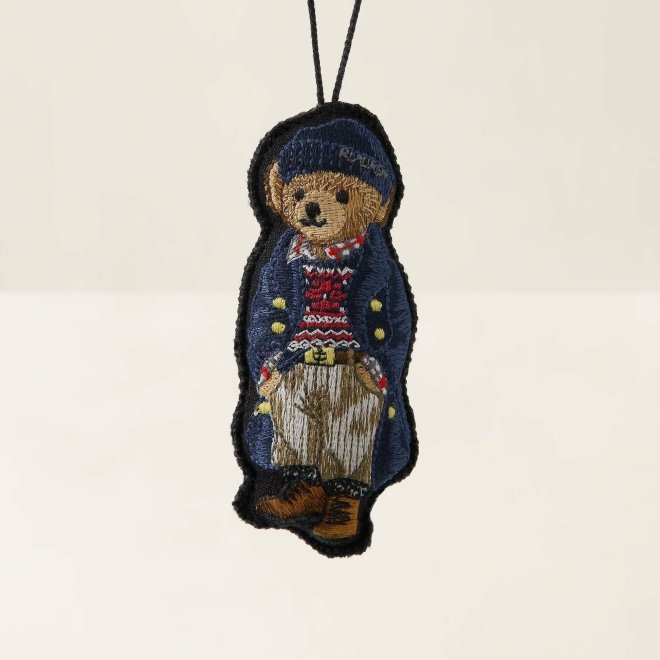 POLO RALPH LAUREN NAUTICAL POLO BEAR ORNAMENT