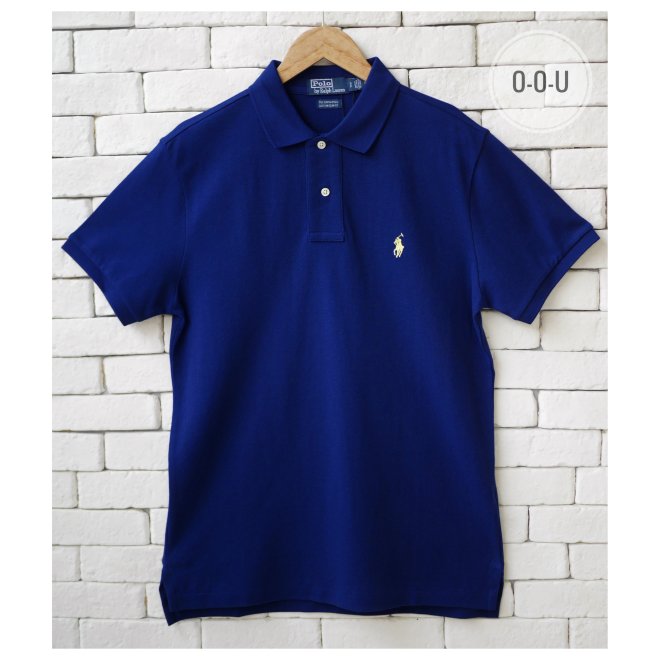 POLO RALPH LAUREN THE EARTH  CUSTOM SLIM FIT POLO SHIRT