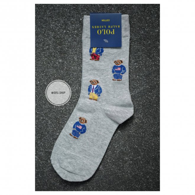 POLO BEAR TROUSER SOCKS