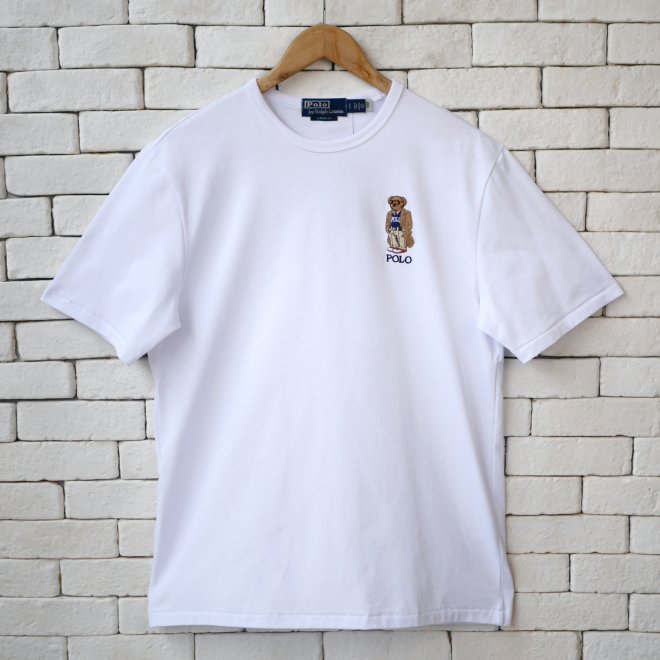 POLO RALPH LAUREN CLASSIC POLO BEAR SLUB JERSEY T-SHIRT