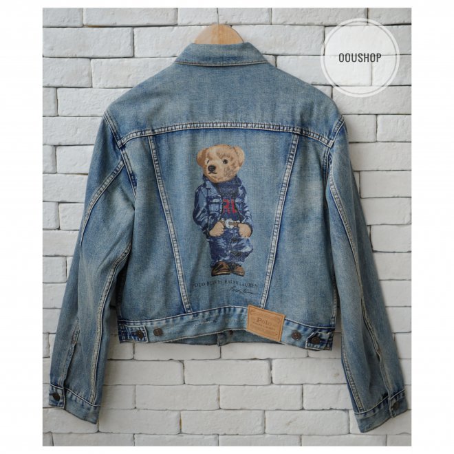 POLO RALPH LAUREN POLO BEAR TRUCKER JACKET