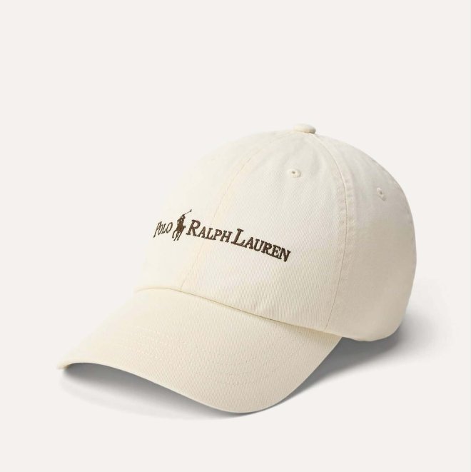 POLO RALPH LAUREN COTTON TWILL BALL CAP