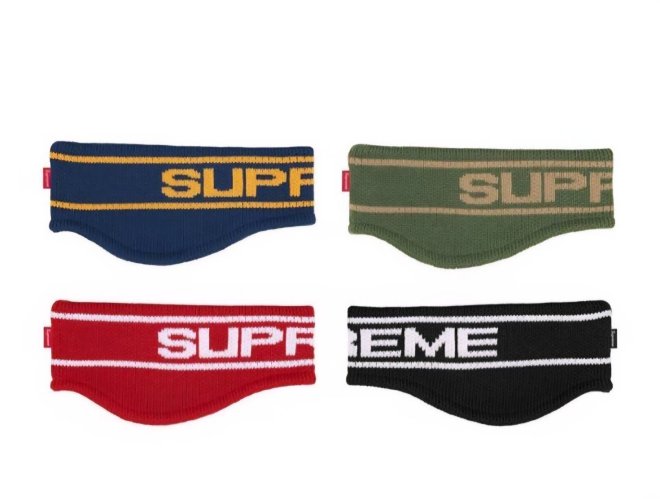 Supreme Contrast Logo Headband
