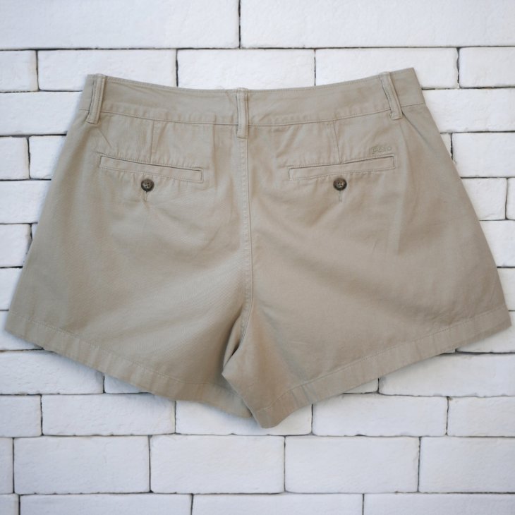 POLO RALPH LAUREN WOMEN COTTON CHINO SHORT