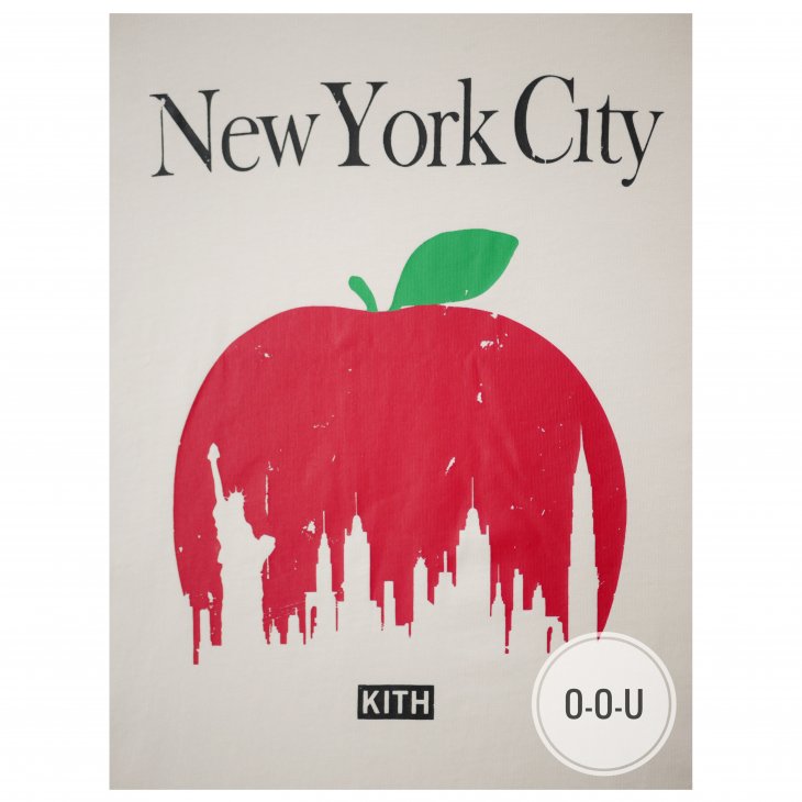 KITH BIG APPLE VINTAGE TEE