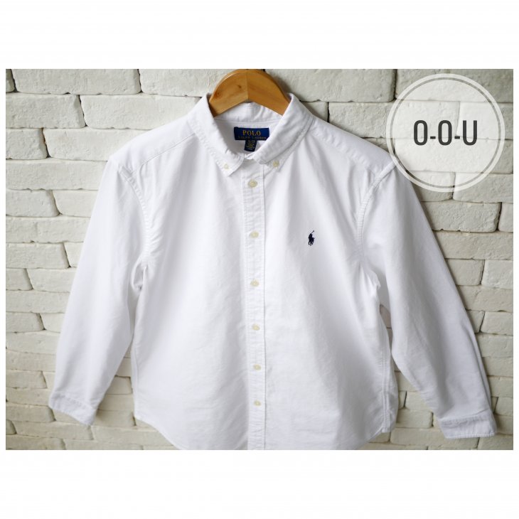 POLO RALPH LAUREN BOYS COTTON OXFORD SHIRT