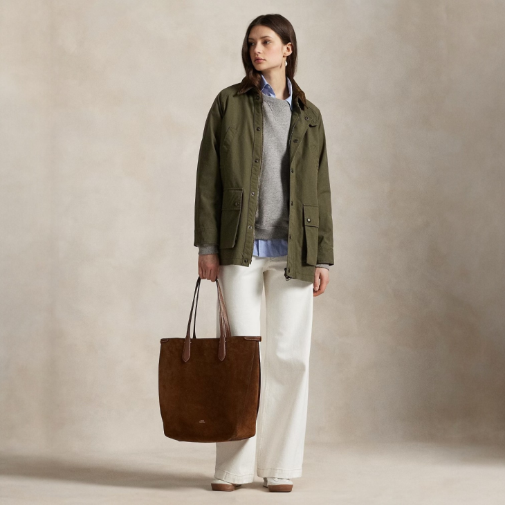 POLO RALPH LAUREN WOMEN COTTON UTILITY JACKET