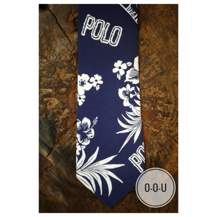POLO RALPH LAUREN TROPICAL BEAR NARROW TIE