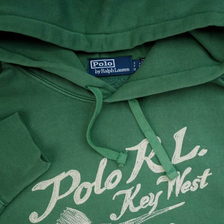 POLO RALPH LAUREN EMBROIDERED FLEECE GRAPHIC HOODIE