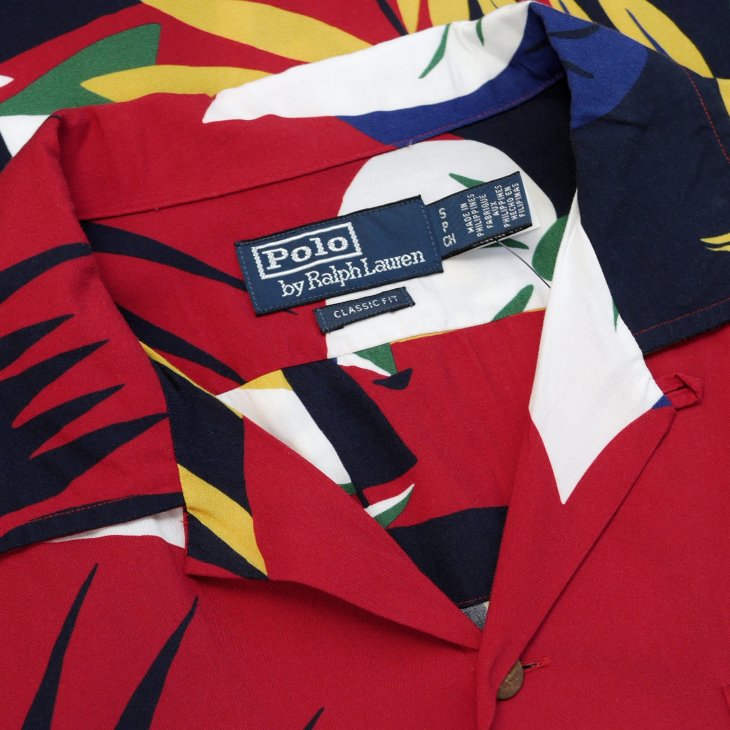 POLO RALPH LAUREN CLASSIC FIT HOFFMAN PRINT CAMP SHIRT