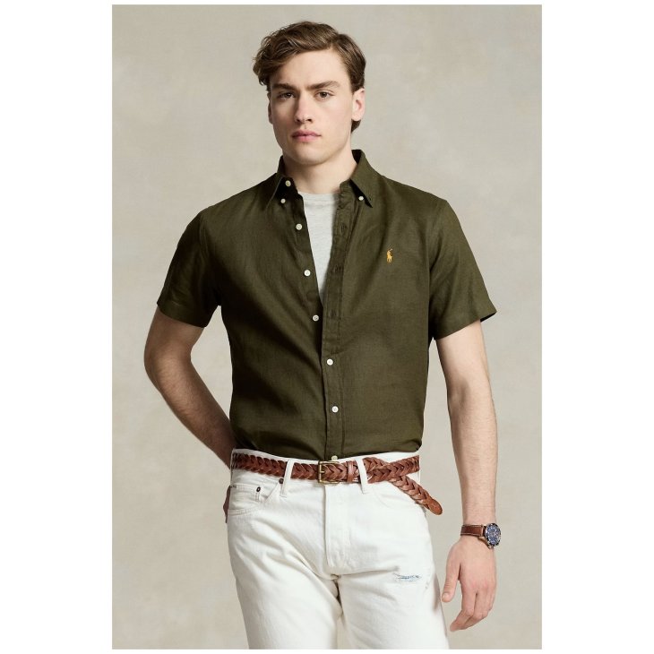 POLO RALPH LAUREN CLASSIC FIT LINEN SHIRT