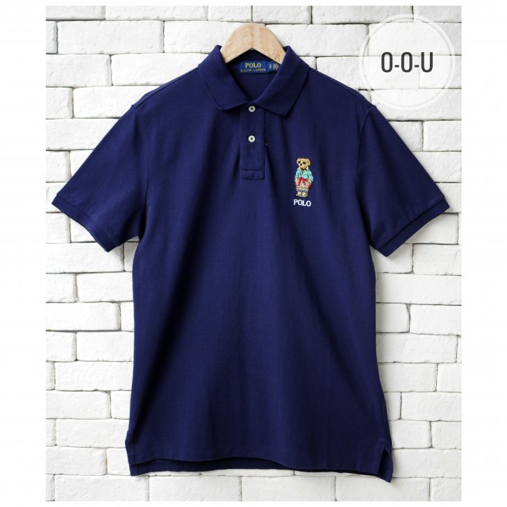 POLO RALPH LAUREN CUSTOM FIT POLO BEAR POLO SHIRT