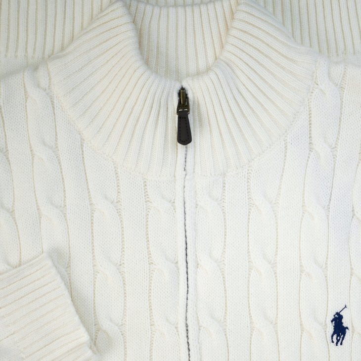 POLO RALPH LAUREN CABLE-KNIT WOOL-CASHMERE JUMPER