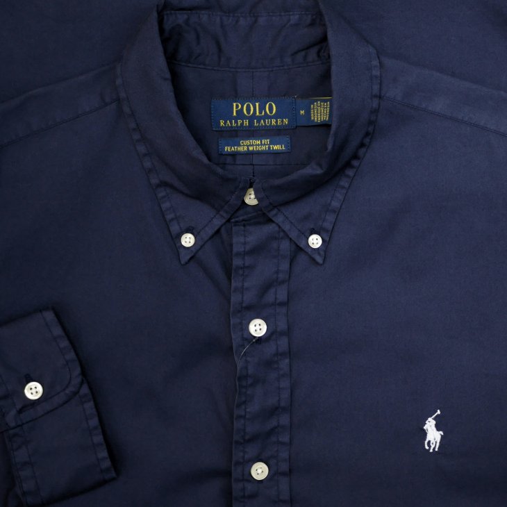POLO RALPH LAUREN CUSTOM FIT FEATHERWEIGHT TWILL SHIRT