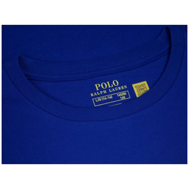 POLO RALPH LAUREN BOYS POLO BEAR COTTON JERSEY T-SHIRT