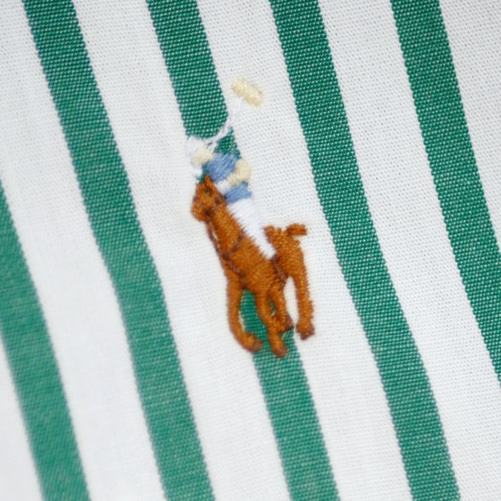 POLO RALPH LAUREN KIDS PLAID COTTON POPLIN SHIRT