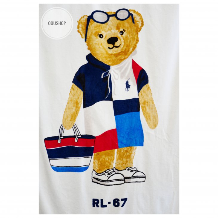 POLO RALPH LAUREN HOME POLO BEAR BEACH TOWEL