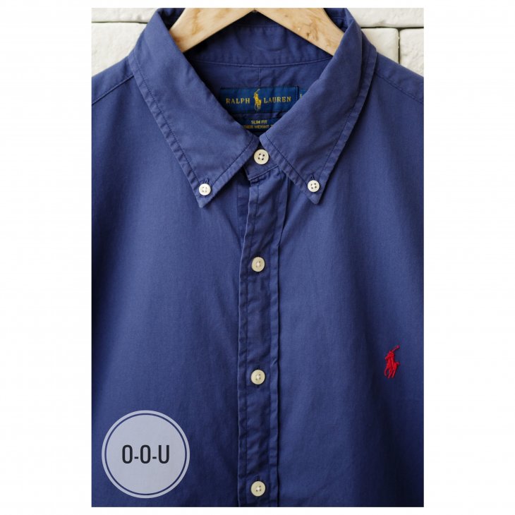 POLO RALPH LAUREN SLIM FIT GARMENT-DYED TWILL SHIRT