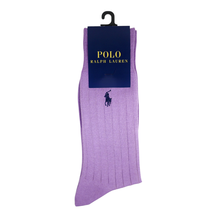 POLO RALPH LAUREN RIBBED DRESS SOCKS