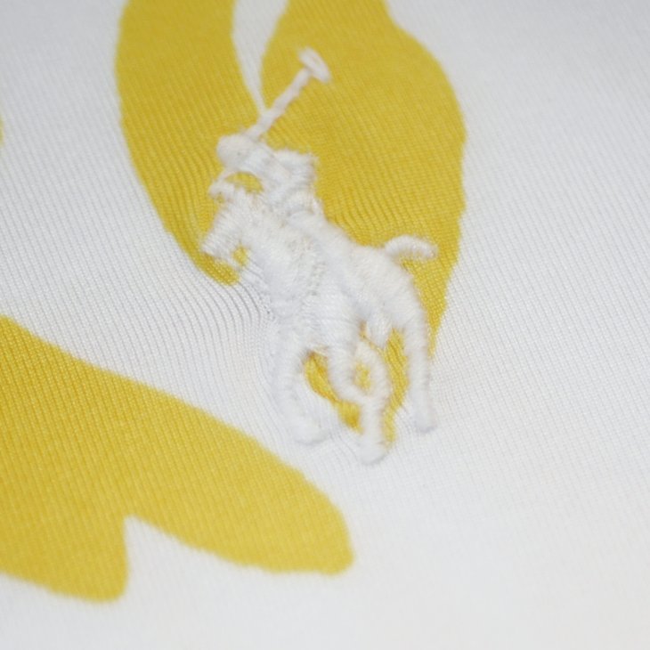 POLO RALPH LAUREN RLX TAILORED FIT FLORAL JERSEY POLO SHIRT