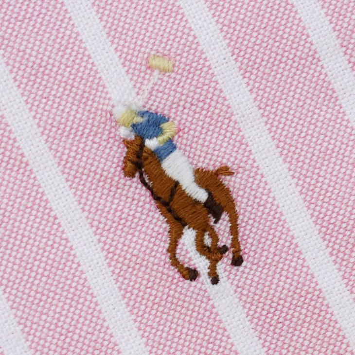 POLO RALPH LAUREN CUSTOM FIT STRIPED OXFORD SHIRT