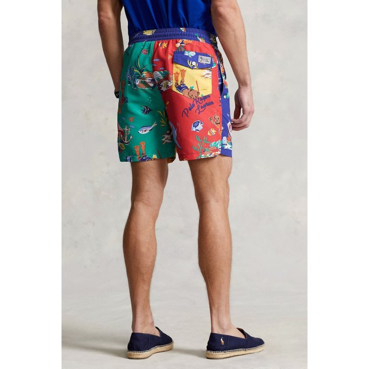 POLO RALPH LAUREN 14.6-CM TRAVELLER BEAR SWIMMING TRUNK