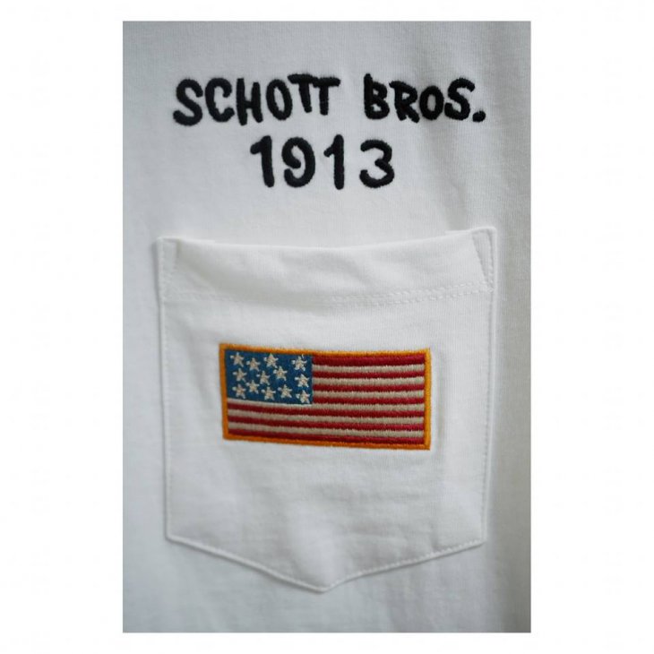 SCHOTT N.Y.C. POCKET T-SHIRT