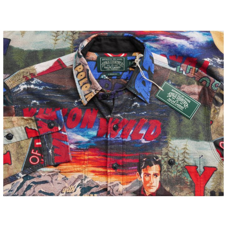POLO RALPH LAUREN CLASSIC FIT EXPEDITION PRINT WORKSHIRT