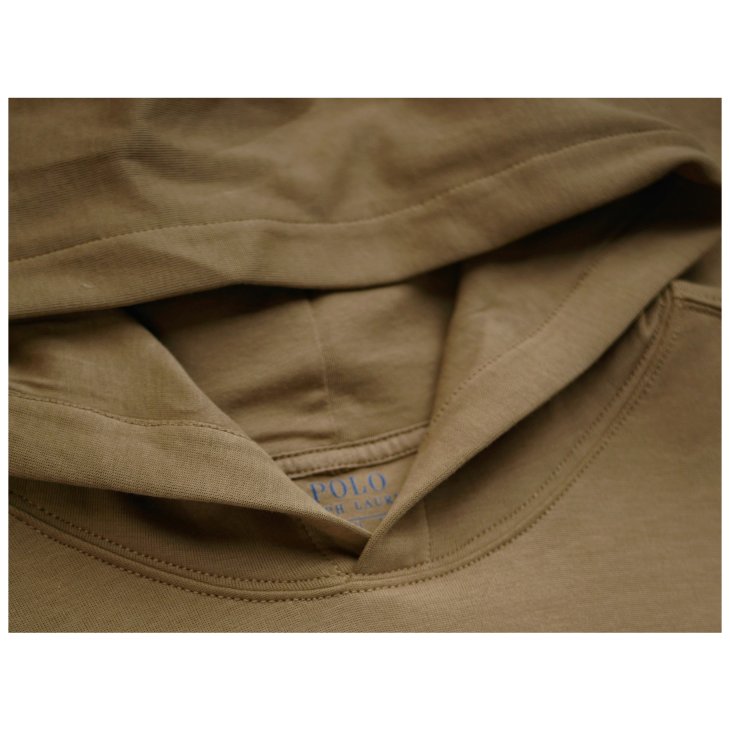 POLO RALPH LAUREN LOGO DOUBLE KNIT HOODIE