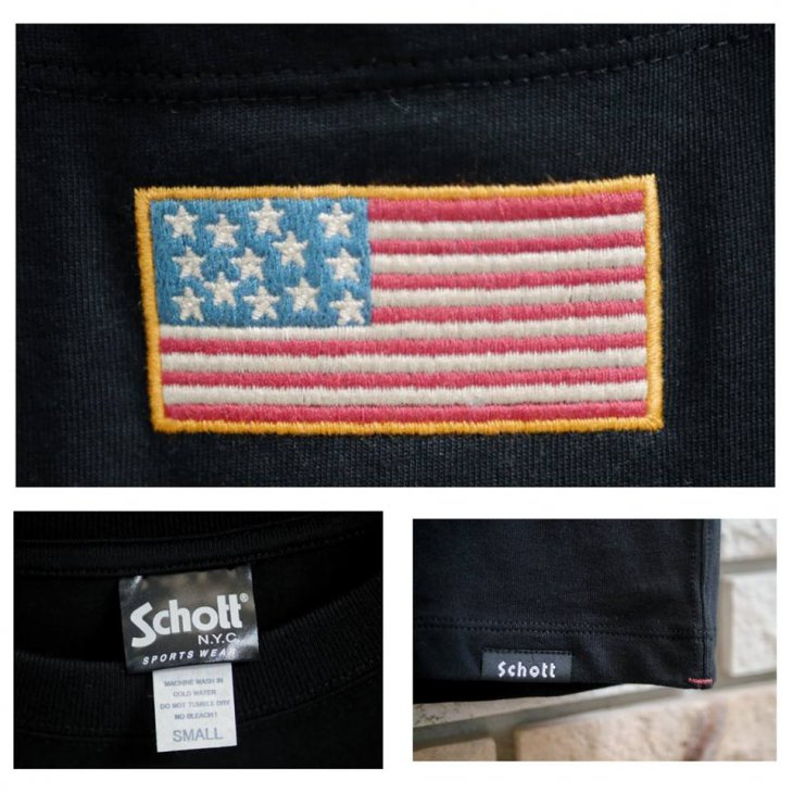 SCHOTT N.Y.C. POCKET T-SHIRT