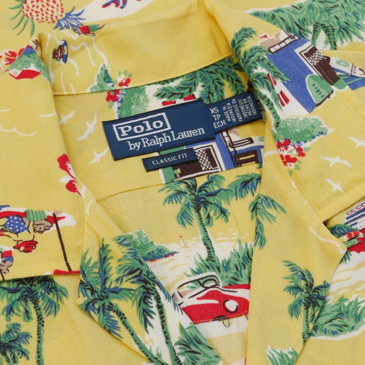 POLO RALPH LAUREN CLASSIC FIT POLO BEAR CAMP SHIRT