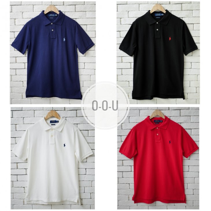 POLO RALPH LAUREN CUSTOM SLIM FIT POLO SHIRT