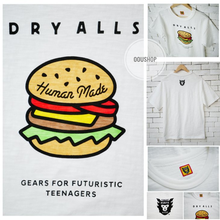 HUMAN MADE BURGER T-SHIRT