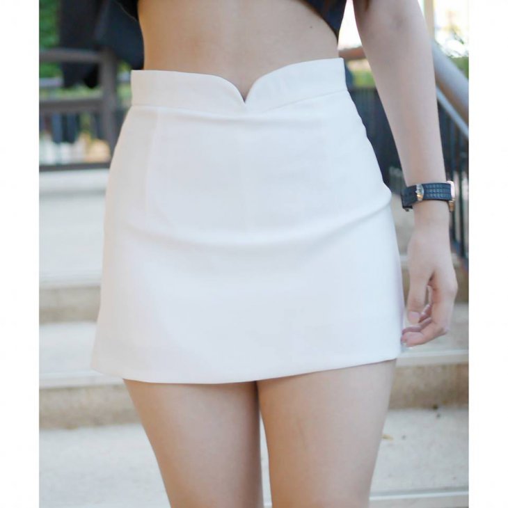 High Waist Short Pant Skirt