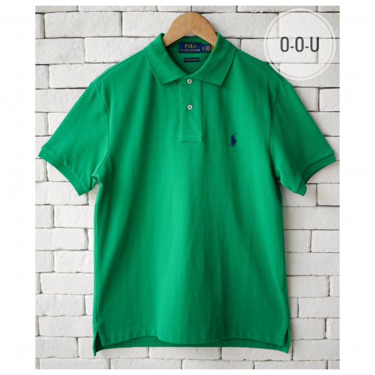 POLO RALPH LAUREN CUSTOM SLIM FIT POLO SHIRT