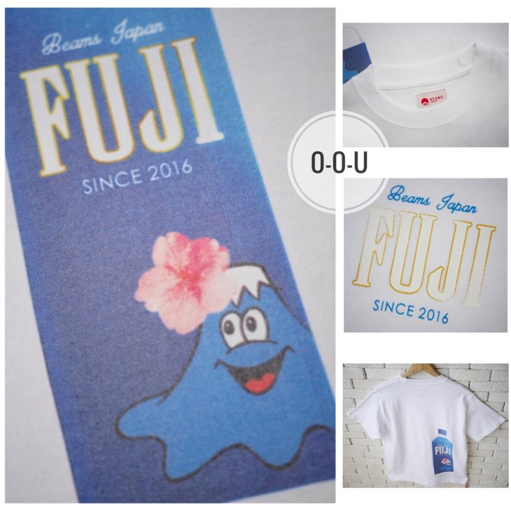 BEAMS JAPAN FUJI PRINT TEE