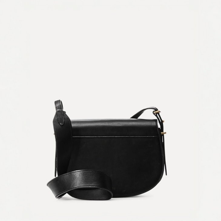 POLO RALPH LAUREN POLO ID CALFSKIN SADDLE BAG