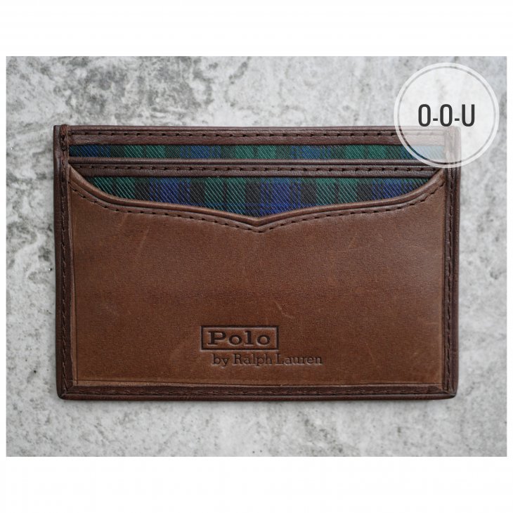POLO RALPH LAUREN POLO BEAR TIE-SILK CARD CASE